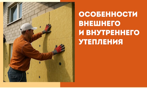Какие особенности внешнего и внутреннего утепления в Орске