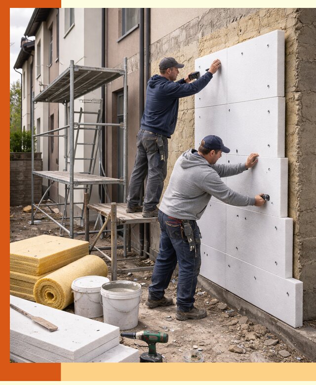 Утепление таунхауса с гарантией комфорта в Орске