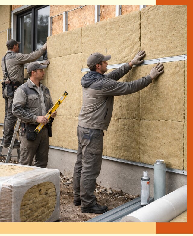 Утепление дома из SIP панелей в Орске от 6411 руб./м² под ключ | ТепломастерРск