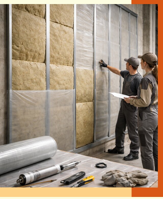 Утепление склада химсырья в Орске от 4653 руб. под ключ | ТепломастерРск