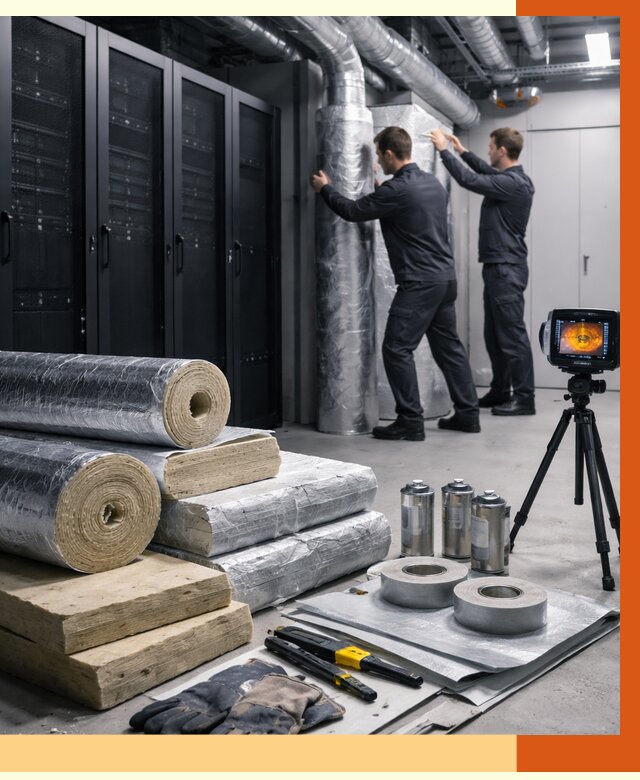 Утепление серверной в Орске от 8789 руб./м² — комплексно под ключ | ТепломастерРск