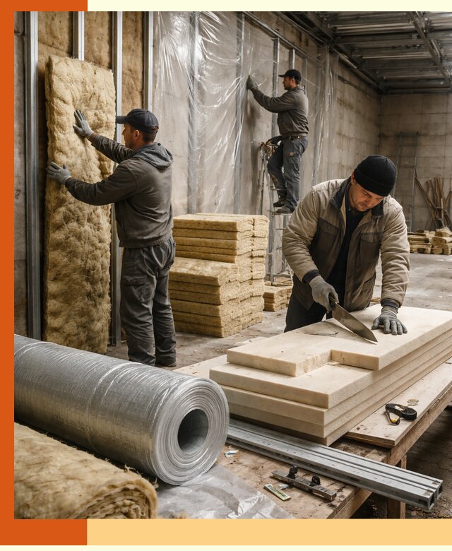 Утепление торгового склада в Орске с энергоэффективными решениями