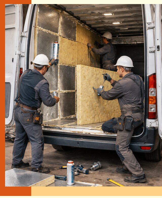 Утепление фургона-рефрижератора в Орске для сохранения температуры