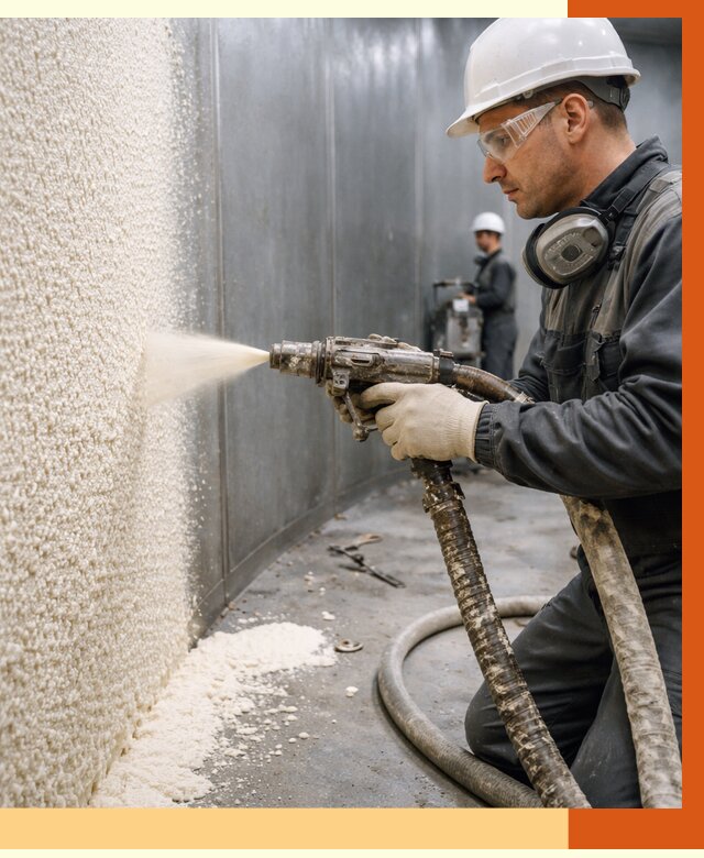 Утепление резервуара жидкой теплоизоляцией в Орске от 67210 руб. под ключ | ТепломастерРск