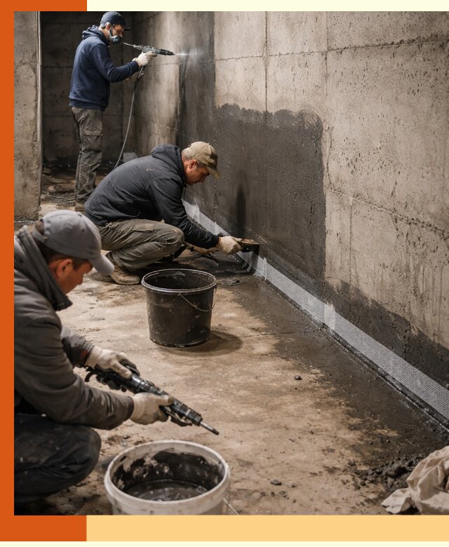 Гидроизоляция подвала в Орске — комплексная защита от влаги